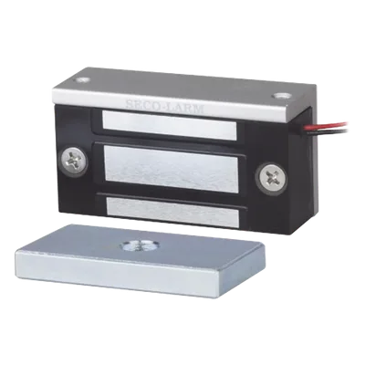 Chapa Magnética / 36 kg (80 lbs) / 12~24 VDC / Miniatura 70x31x19 mm / Protección MOV / Sin Magnetismo Residual / Montaje Completo