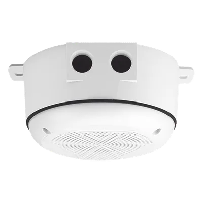 Bocina para exterior de montaje en techo / -40°C a 66°C / NEMA 4X e IP56 / Candelas ajustables / 131 ft rango de temperatura