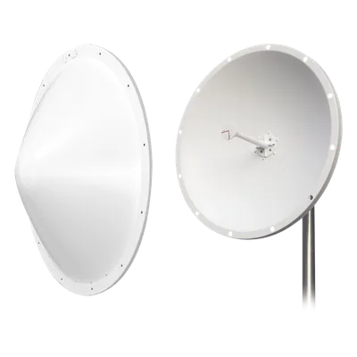 Kit de Antena y Radomo / 28 dBi / 4.8-6.5 GHz / 15 km / 0.6 m (1.97 ft) / N-Macho