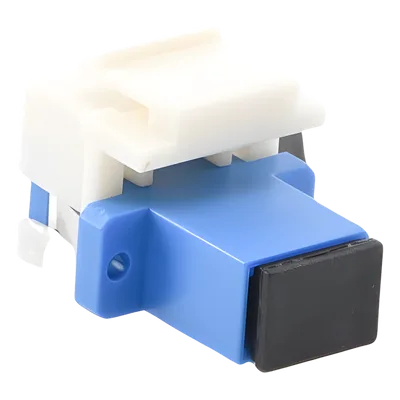 Acoplador Keystone / Fibra Óptica Monomodo / SC/PC Simplex a SC/PC Simplex / Tolerancia ±0.10 a ±0.25 dB / Material ABS