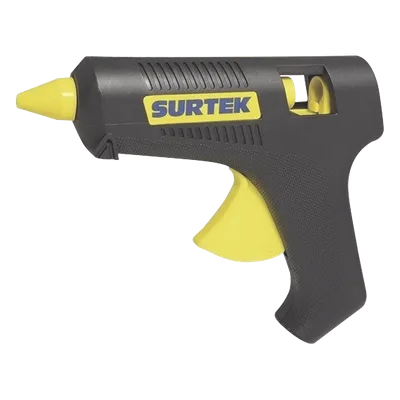 Pistola de Calor para Silicón / 80W / 127V / Barras 1/2" / Temperatura 180°C / Precalentado 3-5 min