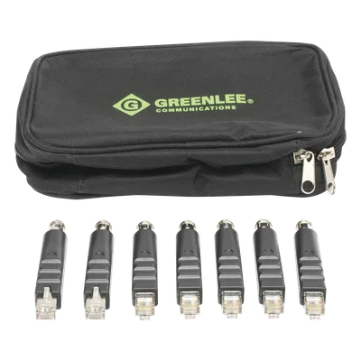 Kit de Identificación Remota / 7 Unidades / RJ45 y F Macho / Ethernet 10/100/1000 / PoE