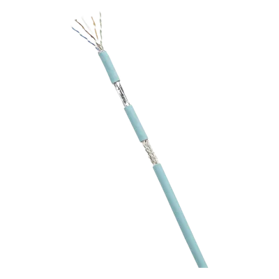 Cable SF/UTP Cat 6A / Blindado Doble / 80 m (262.5 ft) a 500 MHz / Multifilar 24/7 AWG / Resistente Aceite y UV / 305 m (1000 ft)