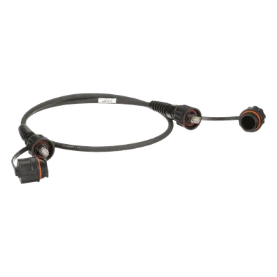 Patch Cord Industrial / Cat6A / S/FTP Blindado / IP65/IP67 / 3 m (9.84 ft) / T568B