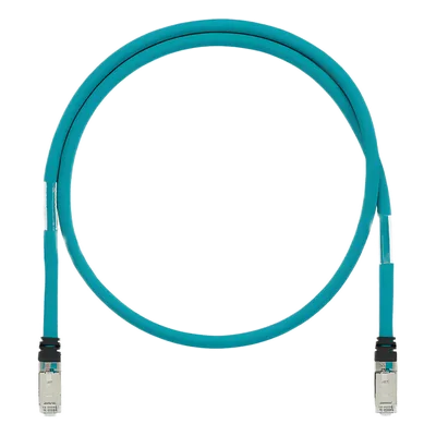 Patch Cord Industrial Cat6A / Blindado SF/UTP / 26 AWG / 600V / 10 m (32.8 ft) / IP20