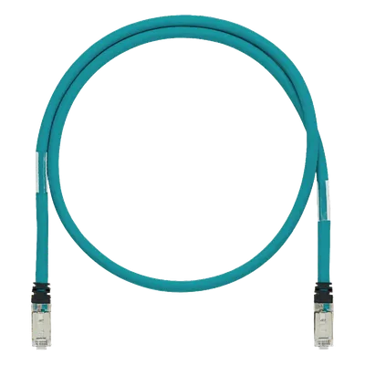 Patch Cord Industrial Cat5e / Blindado SF/UTP / 24 AWG / 600V / 2 m (6.56 ft) / TPE Retardante de Llama