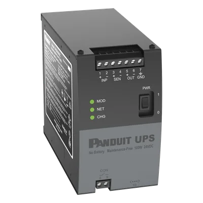 UPS Industrial / 100 Watts / 24 Vcd / Ultracondensadores / Riel DIN / -40 a 60 °C (-40 a 140 °F)