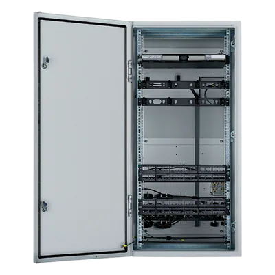 Gabinete Industrial de Distribución / Montaje en Pared / 26 UR / NEMA 4/12 IP66 / Acero Bajo en Carbono / 350 lb (158.8 kg)