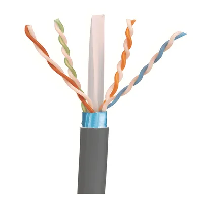 Bobina de Cable Blindado F/UTP / Cat6A / 23 AWG / 10GBase-T / LSZH / 305 m (1000 pies)
