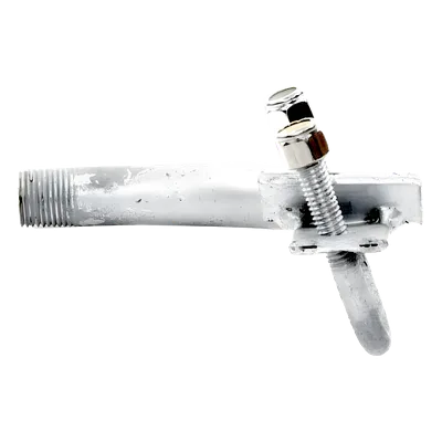 Montaje para Lámpara de Obstrucción / Acero Galvanizado en Caliente / Diámetro Máximo 1-1/4 Pulgadas / Compatible con Tramos STZ30G, STZ35G y STZ45G