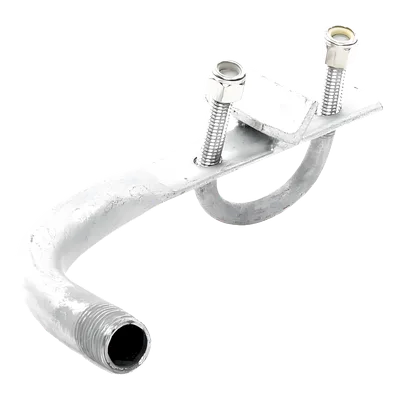 Montaje para Lámpara de Obstrucción / Acero Galvanizado en Caliente / Diámetro Máximo 1-1/4 Pulgadas / Compatible con Tramos STZ30G, STZ35G y STZ45G
