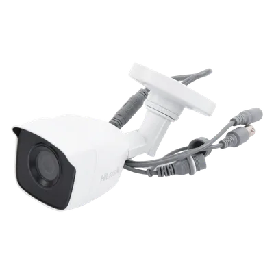 Cámara Bala TURBOHD / 2 Megapixel 1080p / Gran Angular 106.4° / IR EXIR 30 m (98.4 ft) / Audio por Coaxitron / IP66 / 4 Tecnologías