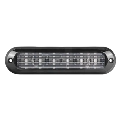 Luz Auxiliar Ultra Brillante / IP67 / 6 LEDs 3W / 12 Patrones / 142.6×36×14 mm / 0.47×0.12×0.05 ft
