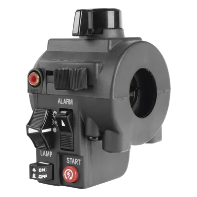 Controlador de Luces y Sirena / 12V DC / IP66 / Interruptor 4 Posiciones / Diseño Compacto