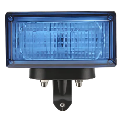 Luz Frontal Ultra Brillante / 9 LED 3W / 25 Patrones / 10-30 VCC / 64-104 cm (2.1-3.4 ft) / Azul