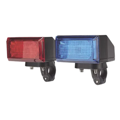 Luz Frontal Ultra Brillante / 9 LED 3W / 25 Patrones Destello / 10-30 VCC / 64-104 cm (2.1-3.4 ft) / Ámbar