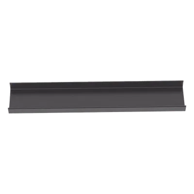 Canaleta de enrutamiento / 12x4 pulgadas / PVC rígido 94V-0 / 1.8 m (5.9 ft) / Negro