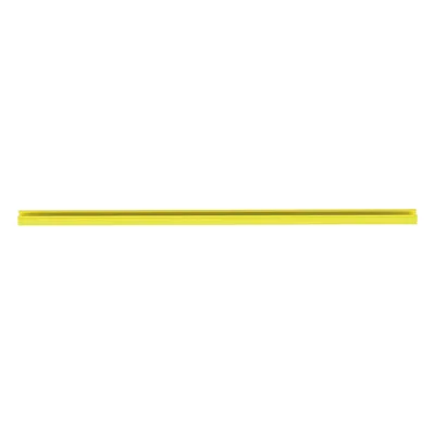 Canaleta 2x2 sin Tapa / PVC 94V-0 / 1.8 m (6 ft) / Amarillo / Radio Curvatura 2'