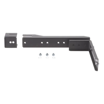 Soporte en L para Canaleta / Compatible FiberRunner 4x4 y 6x4 / Montaje en Riel Escalerilla 0.375 x 1.5/2 pulgadas / Acero Negro / 9 Piezas / UL 2024