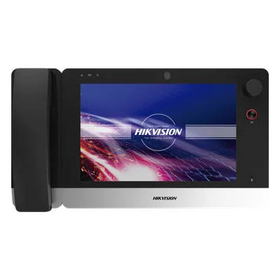 Estación Maestra IP Para Recepción de Alarma de Pánico / Cámara 2 Megapixel / Pantalla Táctil 10" / Micrófono y Bocina Integrado