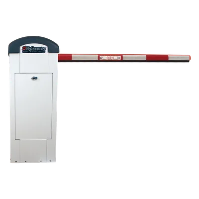 Barrera Vehicular de Uso Continuo / Brazo hasta 3 m (9.8 ft) / Operación sin AC / 3 Velocidades / Certificación ETL UL 325