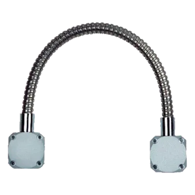 Loop para Cable / Montaje Superficie Lado Bisagra / 4-Conductor Cal 22 o 2-Conductor Cal 18 / 7 pulgadas (177.8 mm) / Uso Pesado / Acabado Plata