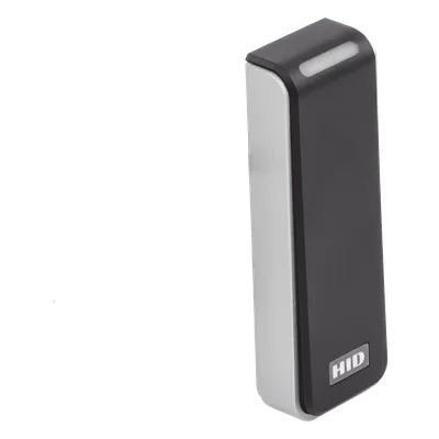 Lector de Control de Acceso Multitecnología / NFC y BLE Integrados / SEOS Mobile ID / Wiegand y OSDP / LED Tricolor con Indicador Acústico / 12 VCC / 45 mm x 121.5 mm x 19.5 mm (1.77 in x 4.78 in x 0.
