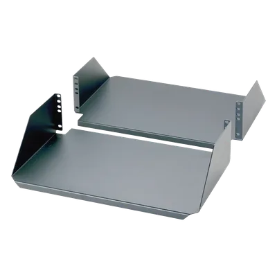 Charola de Montaje Rack / 19in y 23in / 136 kg (300 lbs) / 3UR / Aluminio / Frontal y Posterior