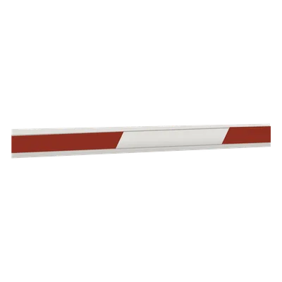 Brazo Rectangular para Barrera / 7 m (23 ft) / Aluminio de Alta Resistencia / Bandas Reflectantes