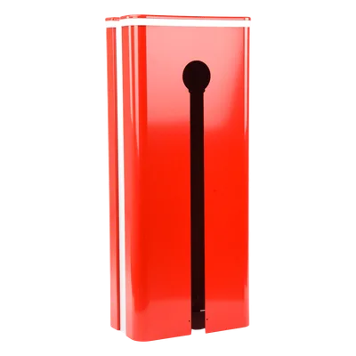Cubierta para barrera vehicular / Color rojo / Compatibilidad B680H / Exterior / Certificaciones CE-ROHS-CEM