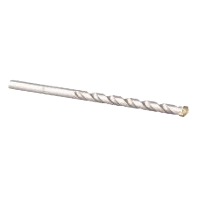 Broca para concreto / Zanco recto 1/2" / Longitud total 12" (30.5 cm) / Longitud de trabajo 8-7/8" (22.5 cm)