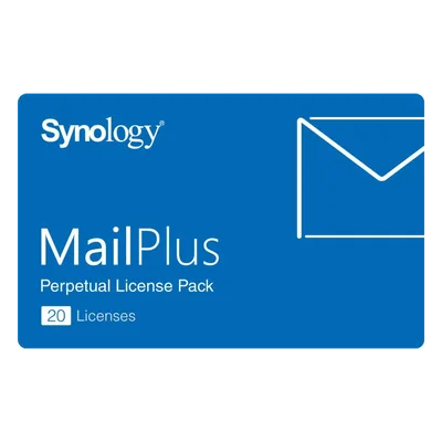 Licencia de Correo / 20 Cuentas Activas / Permanente / Alta Disponibilidad / Migración entre NAS
