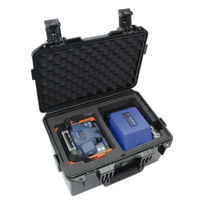 Fusionadora de Fibra Óptica / Alineación por Núcleo con 6 Motores / Pérdida SM 0.02 dB / 200 Ciclos por Carga / FTTx y P2P