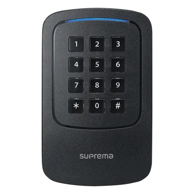 Lector Esclavo de Tarjetas con Teclado / Multitecnología RFID 125kHz-13.56MHz / NFC / Bluetooth / IP65-IP67 / IK08 / 3.1x5.1x1.0 in
