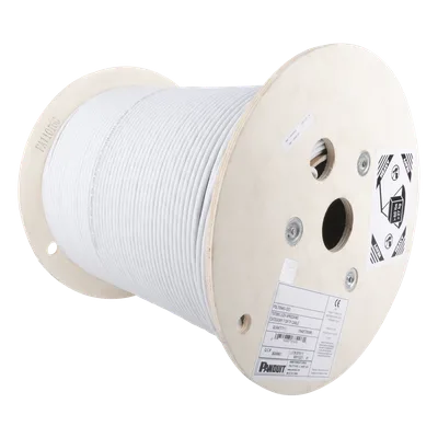 Bobina de Cable S/FTP / Cat7 / 4 Pares / 23 AWG / LSZH / 500 m (1640 pies) / Gris