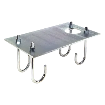 Base de anclaje / Acero de alta resistencia / Barreras FAAC 620 / Compatible con 6 modelos