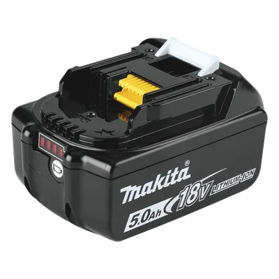 Batería Litio-Ion / 18V / 5.0Ah / Carga 45 min / Indicador LED / 16 Contactos / -20°C (-4°F)