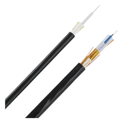 Cable de Fibra Óptica / 6 Hilos / Multimodo OM3 50/125 / Loose Tube 250μm / OFNP Plenum / Interior-Exterior / 2 pies (0.6m) Marcas