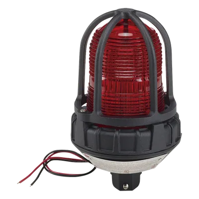 Luz de advertencia LED / Ubicaciones peligrosas / Montaje tubo NPT 3/4" / 24 VCD / Rojo / IP66/IP69K / -50°C a +66°C