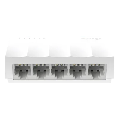 Switch no administrado / 5 puertos 10/100Mbps / Fanless / Green Ethernet / 83.6 x 45.7 x 22.8 mm