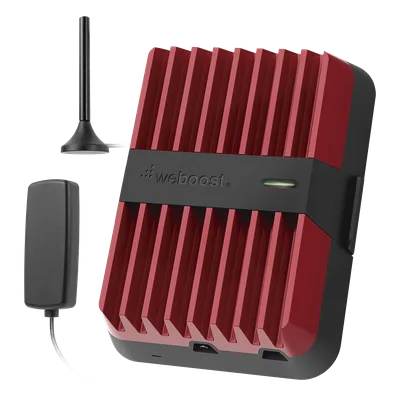 Amplificador Celular Vehicular / Largo Alcance / 700 MHz a 2100 MHz / Múltiples Usuarios / Instalación Sin Herramientas / 4G LTE y 3G