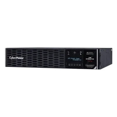UPS de Rack 2U / 3000 VA / 3000 W / Línea Interactiva / Onda Senoidal Pura / 9 Tomas NEMA / AVR
