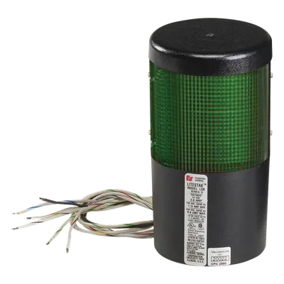 Módulo de luz LED / 120Vca / Verde / Montaje superficie o tubería NPT 3/4" / Policarbonato resistente al impacto