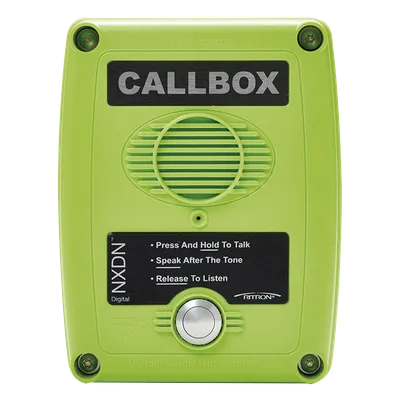 Callbox Digital NXDN / UHF 450-470 MHz / Gabinete Policarbonato / Alimentación Dual / Antena Interna / 1 Canal