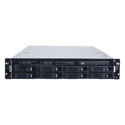 NVR empresarial / 64 canales IP / 4K / 64 TB incluidos / RAID 1-5-6-10 / Windows 10 IoT Enterprise / Fuente redundante