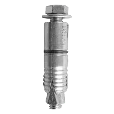 Taquete Expansor Tipo Z / 3/16" x 1 1/2" (38 mm) / Carga a Tensión 80 kg / Zamac Resistente a Corrosión / Tornillo Incluido 1 3/4" (45 mm) / Dureza 82 Rockwell B