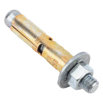 Taquete de Expansión / Cuerda 3/8" (10 mm) / Largo 3" (76 mm) / Carga a Tensión 700 kg / Carga Cortante 490 kg / Broca 1/2" (13 mm)