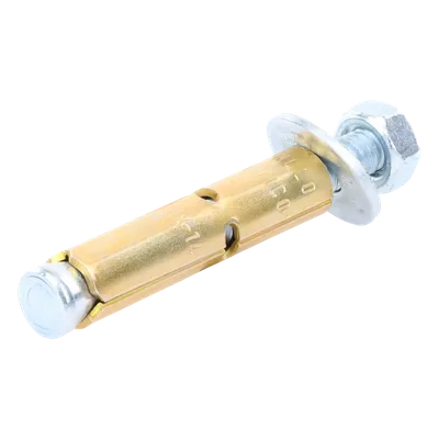 Taquete de Expansión / Cuerda 1/4" (6.4 mm) / Largo 2 1/2" (63 mm) / Carga Tensión 410 kg / Broca 3/8" (10 mm) / Norma GSA FF-S-325
