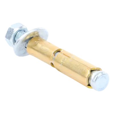 Taquete de Expansión / Cuerda 1/4" (6.4 mm) / Largo 2 1/2" (63 mm) / Carga Tensión 410 kg / Broca 3/8" (10 mm) / Norma GSA FF-S-325