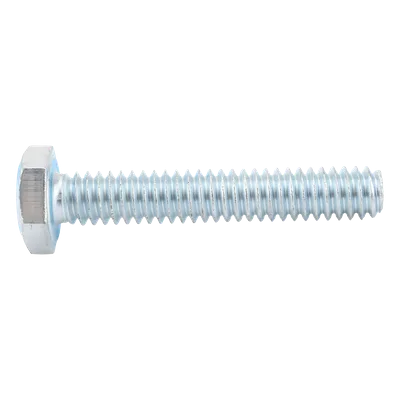 Tornillo Máquina Estándar / Grado 2 / UNC 1/4" (6.4 mm) / Largo 1 1/2" (38 mm) / Galvanizado Electrolítico